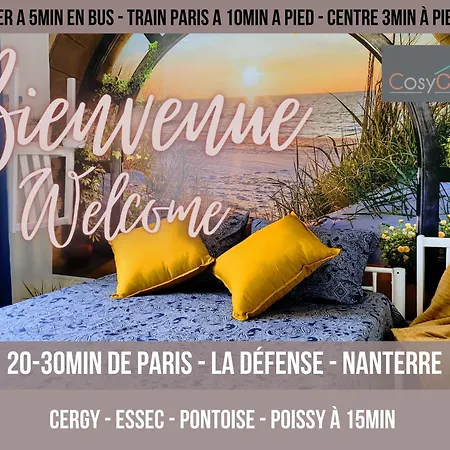 Cosy Case Proche Paris La Defense Conflans-Sainte-Honorine Exterior foto